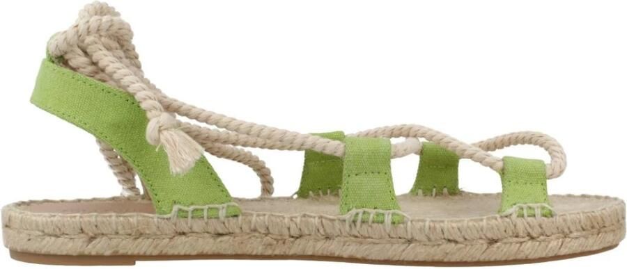 Yellow Platte sandalen voor vrouwen