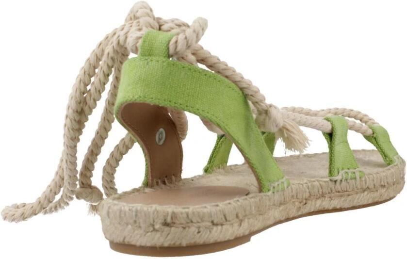 Yellow Platte sandalen voor vrouwen - Foto 2