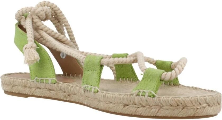Yellow Platte sandalen voor vrouwen - Foto 3