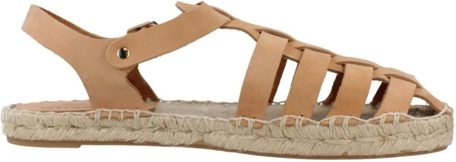 Yellow Platte Sandalen voor Vrouwen