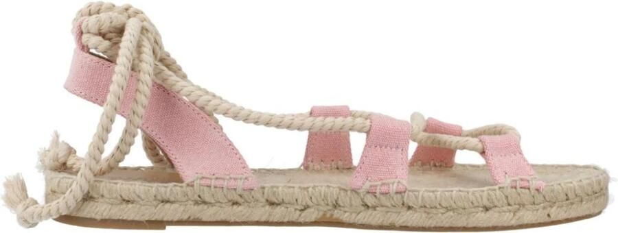 Yellow Platte sandalen voor vrouwen