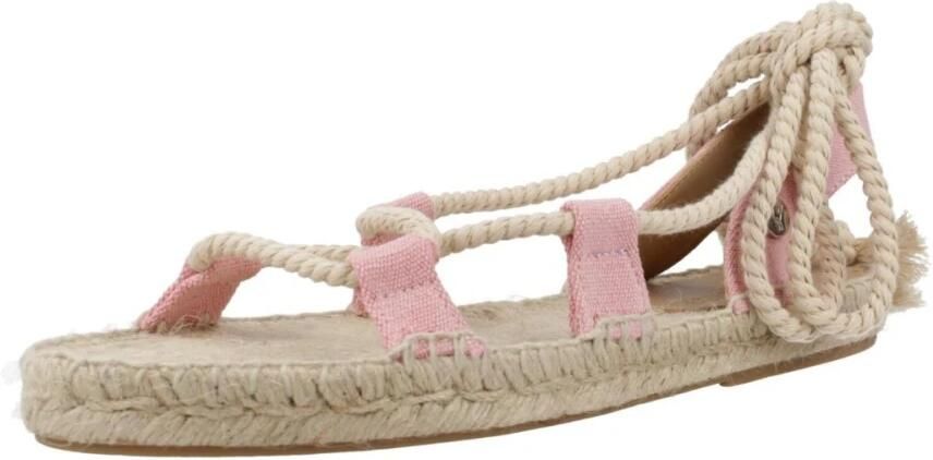 Yellow Platte sandalen voor vrouwen - Foto 2