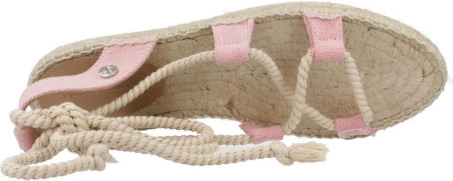 Yellow Platte sandalen voor vrouwen - Foto 4