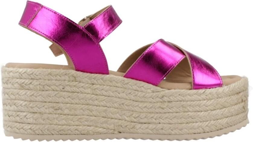 Yellow Rome Alpargata Wedges
