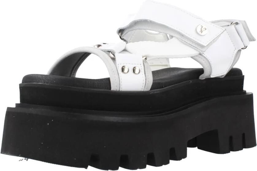 Yellow Sandalen met sleehak Hari - Foto 7