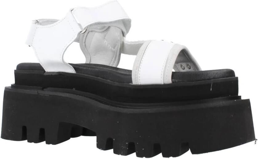 Yellow Sandalen met sleehak Hari - Foto 8