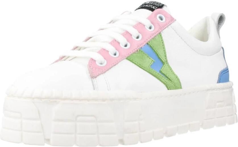 Yellow Sportieve Vetersneakers - Foto 2