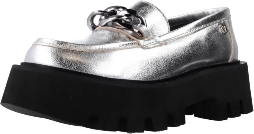 Yellow Stijlvolle Loafers met Versiering Detail - Foto 2