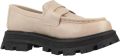 Yellow Stijlvolle Loafers voor Mannen - Beige