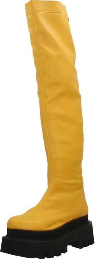 Yellow Stijlvolle Over-knee Laarzen - Foto 7