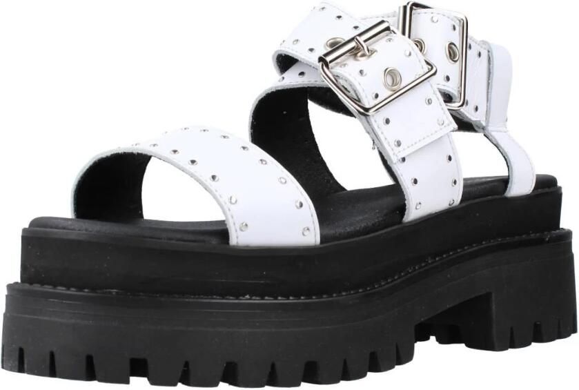 Yellow Sandalen met sleehak Stud - Foto 2