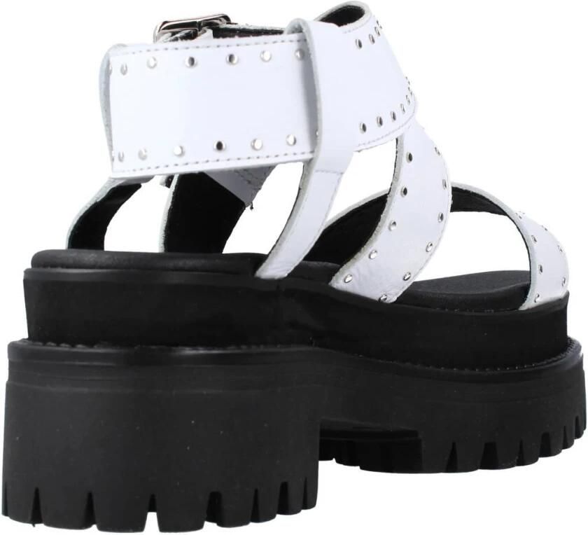 Yellow Sandalen met sleehak Stud - Foto 3