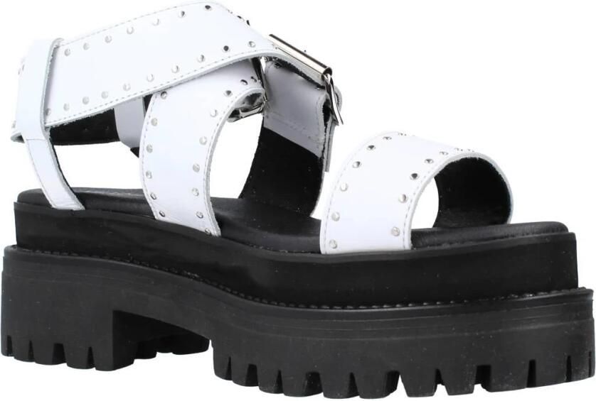 Yellow Sandalen met sleehak Stud - Foto 7