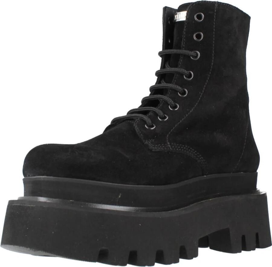 Yellow Suède veterschoenen - Foto 2