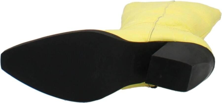 Yellow Western Style High Laarzen - Foto 4