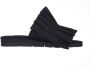 Yohji Yamamoto Canvas Plissé Sandaal - Thumbnail 1