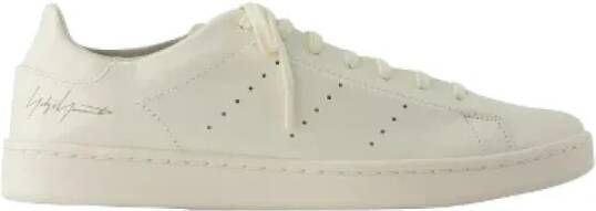 Yohji Yamamoto Pre-owned Leather sneakers White Dames