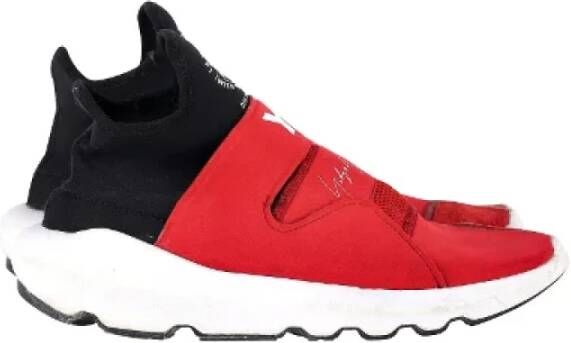 Yohji Yamamoto Pre-owned Mesh sneakers Red Heren