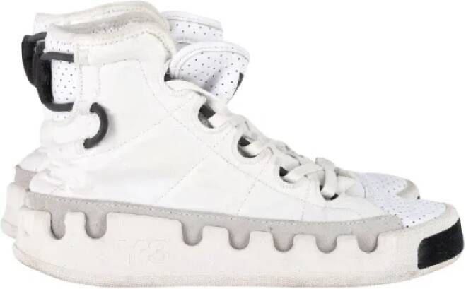 Yohji Yamamoto Pre-owned Nylon sneakers White Heren