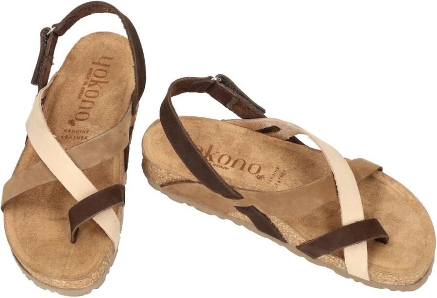 Yokono -Dames bruin sandalen - Foto 2