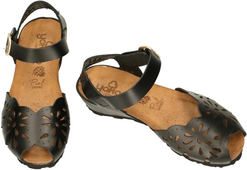 Yokono -Dames zwart sandalen - Foto 3