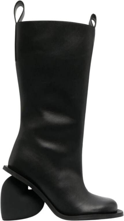 Uma Wang Leather Ballerina in beige