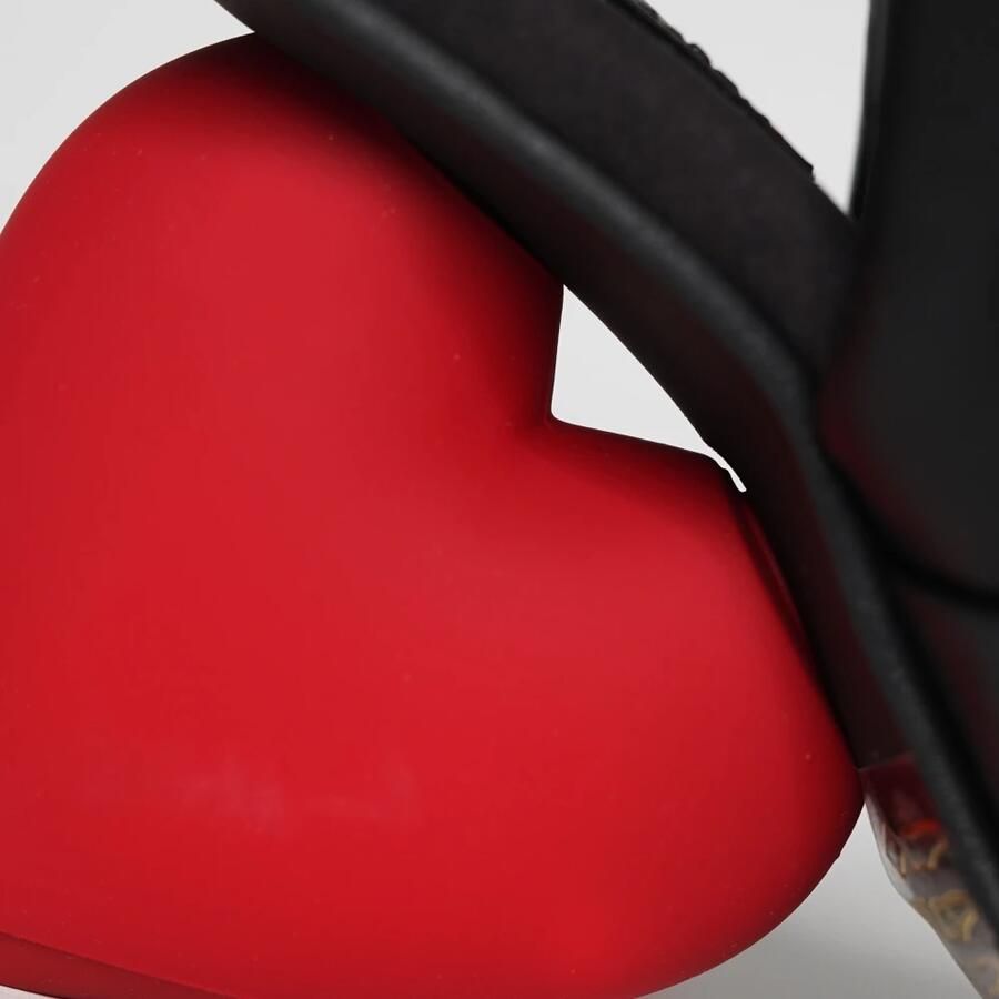 Yume Hoge hiel sandalen Zwart Dames