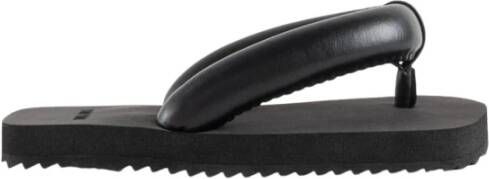 Yume Gewatteerde Band Slippers Black