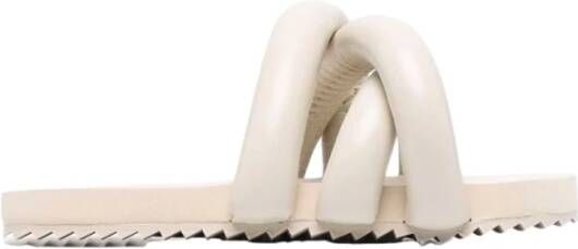 Yume Platte sandalen Beige Dames
