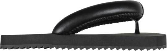 Yume Gewatteerde Band Slippers Black