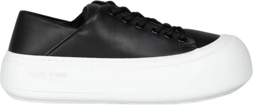 Yume Zwarte vegan sneaker met gerecycled rubber Black Heren