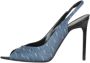 Yves Saint Laurent Vintage Pre-owned Denim heels Blue Dames - Thumbnail 1