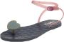 Yves Saint Laurent Vintage Pre-owned Fabric sandals Black Dames - Thumbnail 1