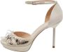 Yves Saint Laurent Vintage Pre-owned Fabric sandals White Dames - Thumbnail 1