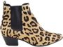 Yves Saint Laurent Vintage Pre-owned Leather boots Beige Dames - Thumbnail 1