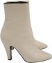 Yves Saint Laurent Vintage Pre-owned Leather boots White Dames - Thumbnail 1
