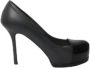 Yves Saint Laurent Vintage Pre-owned Leather heels Black Dames - Thumbnail 1