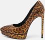 Yves Saint Laurent Vintage Pre-owned Leather heels Brown Dames - Thumbnail 1