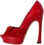 Yves Saint Laurent Vintage Pre-owned Leather heels Red Dames - Thumbnail 1