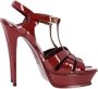 Yves Saint Laurent Vintage Pre-owned Leather heels Red Dames - Thumbnail 1