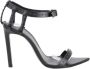 Yves Saint Laurent Vintage Pre-owned Leather sandals Black Dames - Thumbnail 1