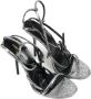Yves Saint Laurent Vintage Pre-owned Leather sandals Gray Dames - Thumbnail 1