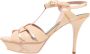 Yves Saint Laurent Vintage Pre-owned Leather sandals Pink Dames - Thumbnail 1