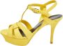 Yves Saint Laurent Vintage Pre-owned Leather sandals Yellow Dames - Thumbnail 1