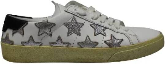 Yves Saint Laurent Vintage Pre-owned Leather sneakers Multicolor Dames