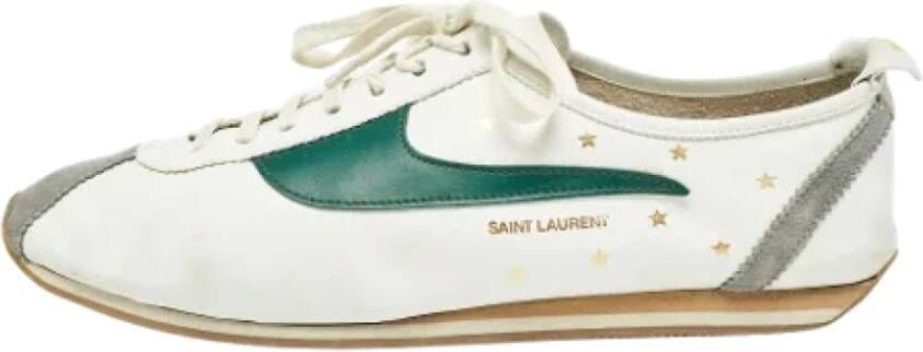 Yves Saint Laurent Vintage Pre-owned Leather sneakers Multicolor Heren