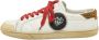 Yves Saint Laurent Vintage Pre-owned Leather sneakers White Dames - Thumbnail 1