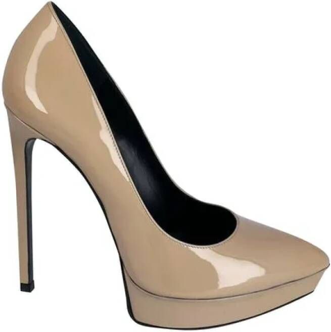 Yves Saint Laurent Vintage Pre-owned Pumps Beige Dames