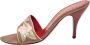 Yves Saint Laurent Vintage Pre-owned Satin sandals Multicolor Dames - Thumbnail 1