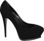 Yves Saint Laurent Vintage Pre-owned Suede heels Black Dames - Thumbnail 1